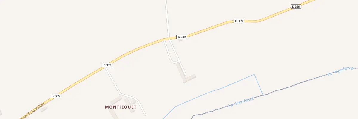 Plan du 2 Montfiguet à Feugères