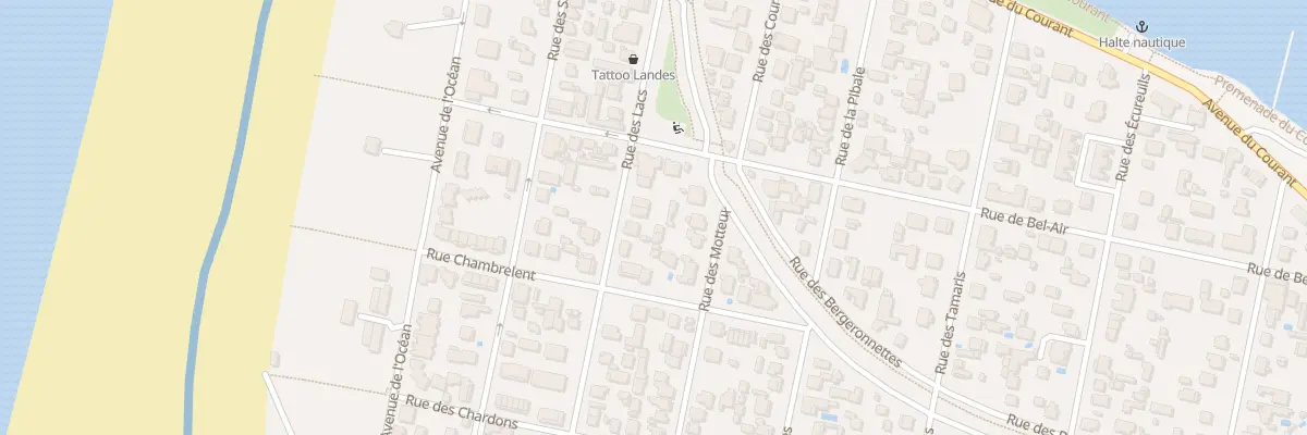 Plan du 5Q Rue des Lacs à Mimizan