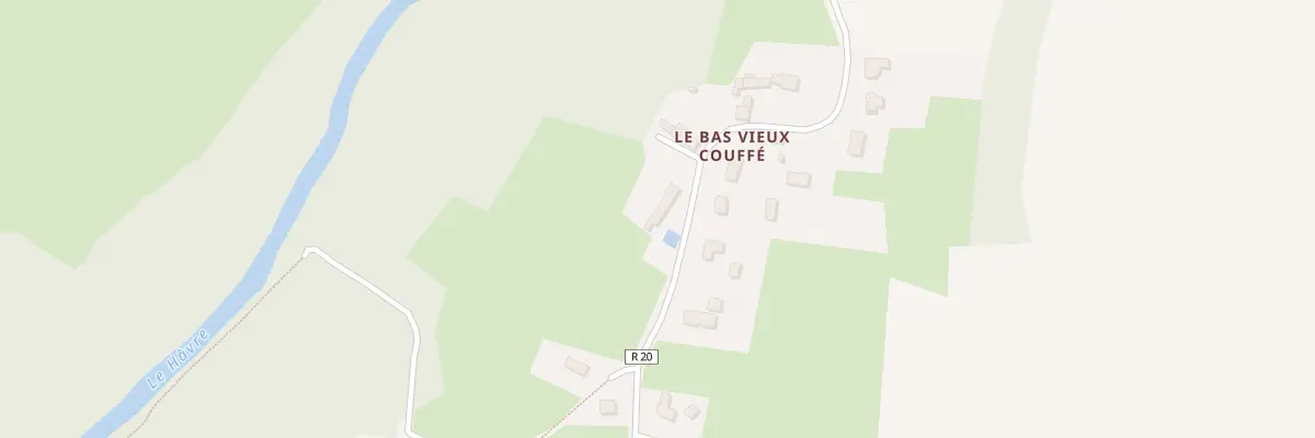 Plan du 280 Le Bas Vieux Couffé à Couffé