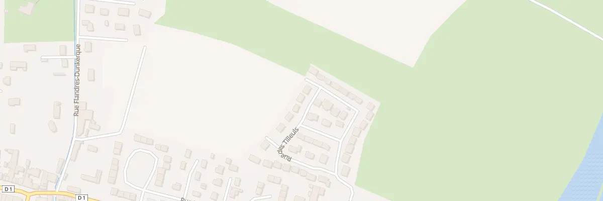 Plan du 23 Rue des Tilleuls à Quettehou