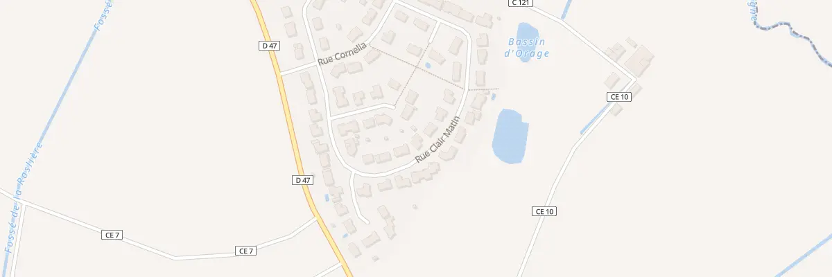 Plan du 15 Rue du Clair Matin à La Merlatière