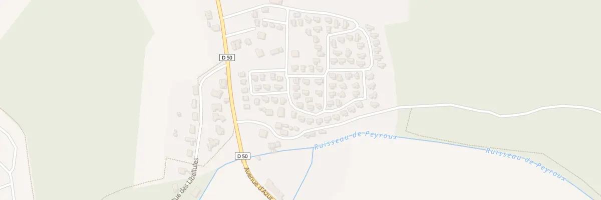 Plan du 9444F Rte de Soustons à Azur