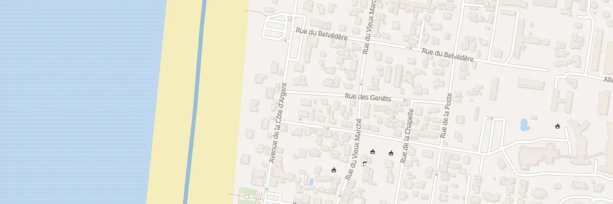 Plan du 2 Rue des Genêts à Mimizan