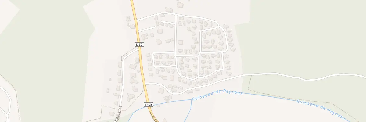 Plan du 9446F Rte de Soustons à Azur