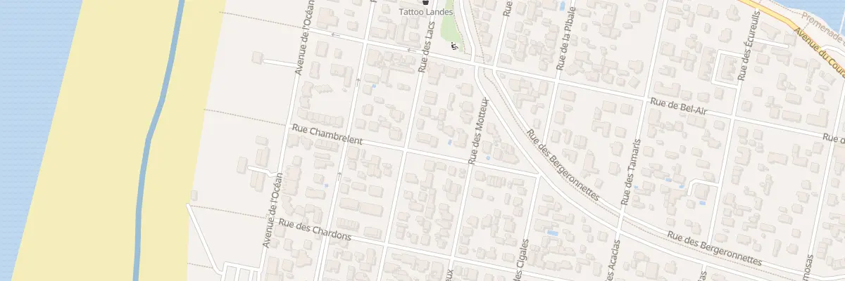 Plan du 9B Rue des Lacs à Mimizan