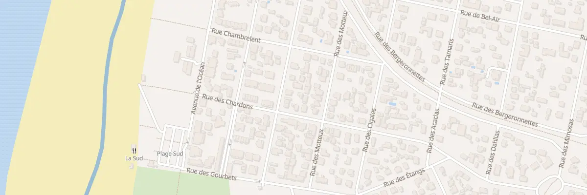 Plan du 19 Rue des Lacs à Mimizan