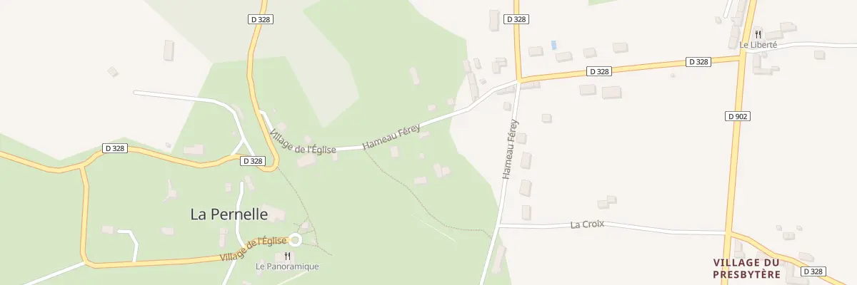 Plan du 4 Le Hameau Ferey à La Pernelle