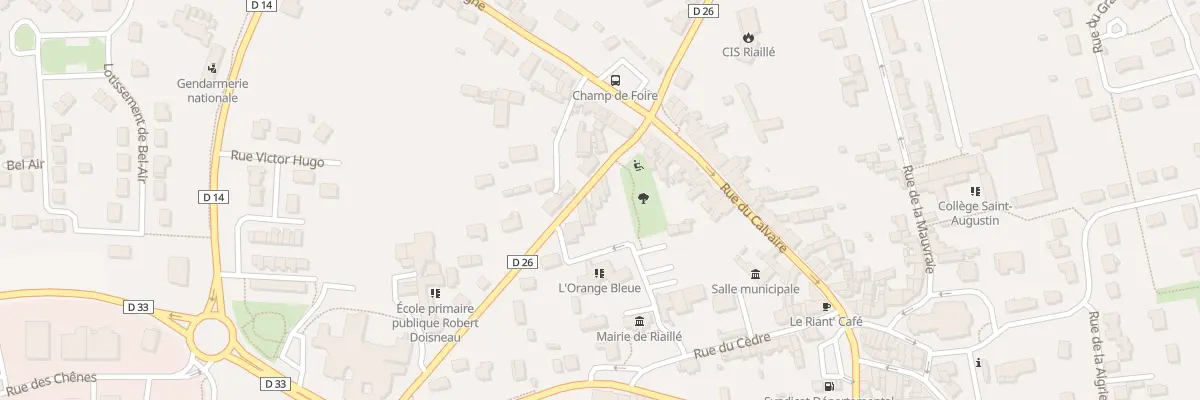 Plan du 61 Rue des Rochettes à Riaillé