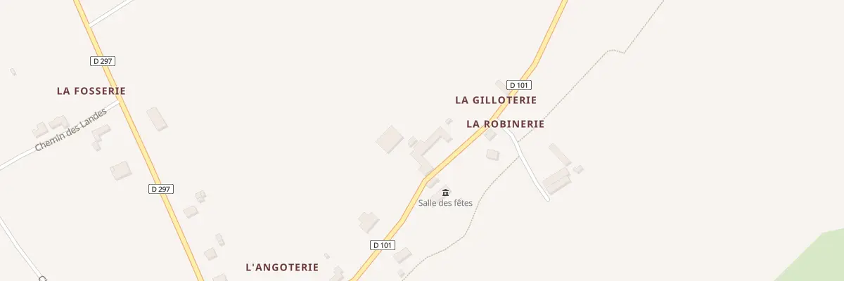 Plan du 5007 L’Angoterie à Auxais