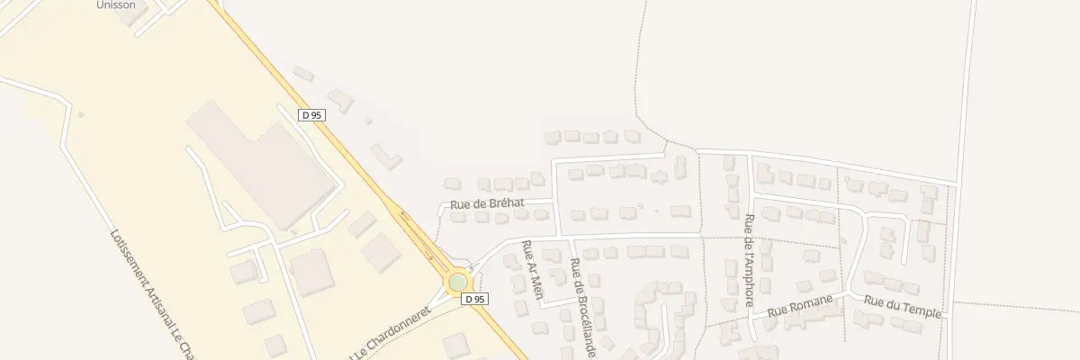 Plan du 2 Rue de Bréhat à Bais
