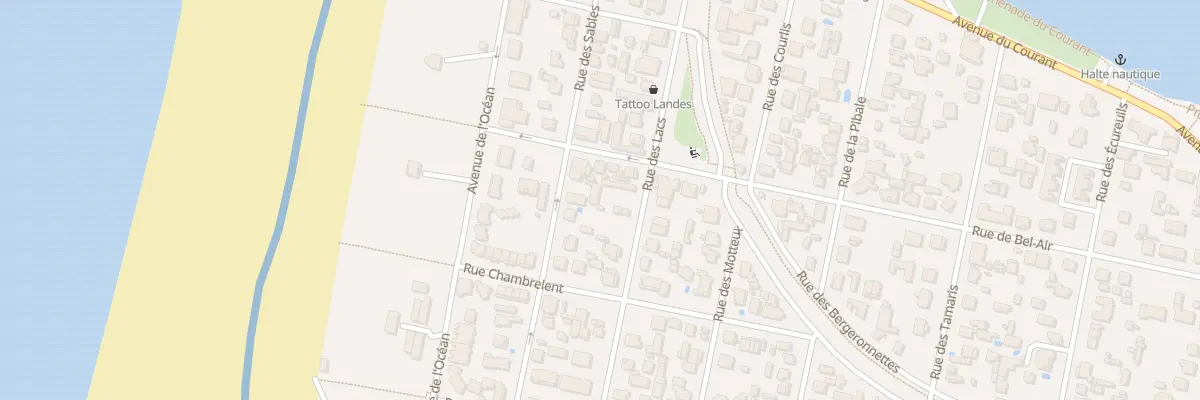 Plan du 32 Rue des Lacs à Mimizan
