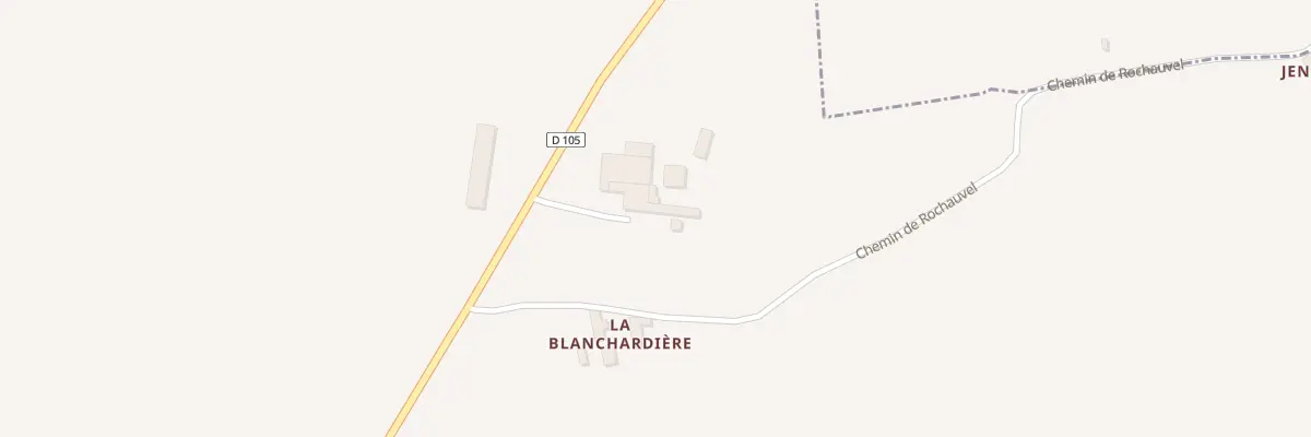 Plan du 5077 La Blanchardiere à Mecé
