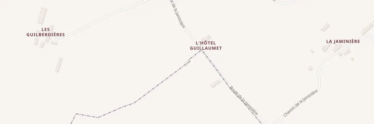 Plan du 5093B L’Hotel Guillaumet au Lorey