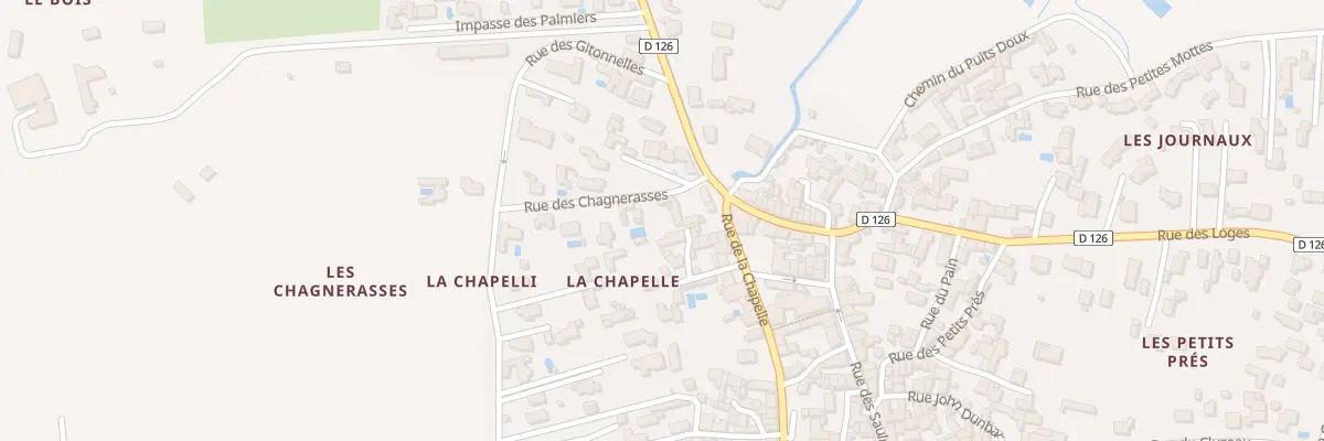 Plan du 45 Rue des Chagnerasses à Saint-Georges-d’Oléron