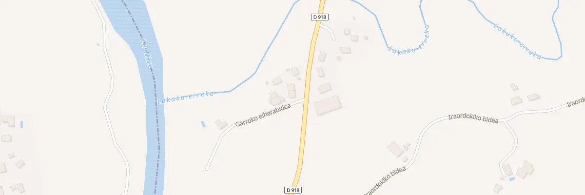 Plan du 5223 Gahardou Sud à Ossès