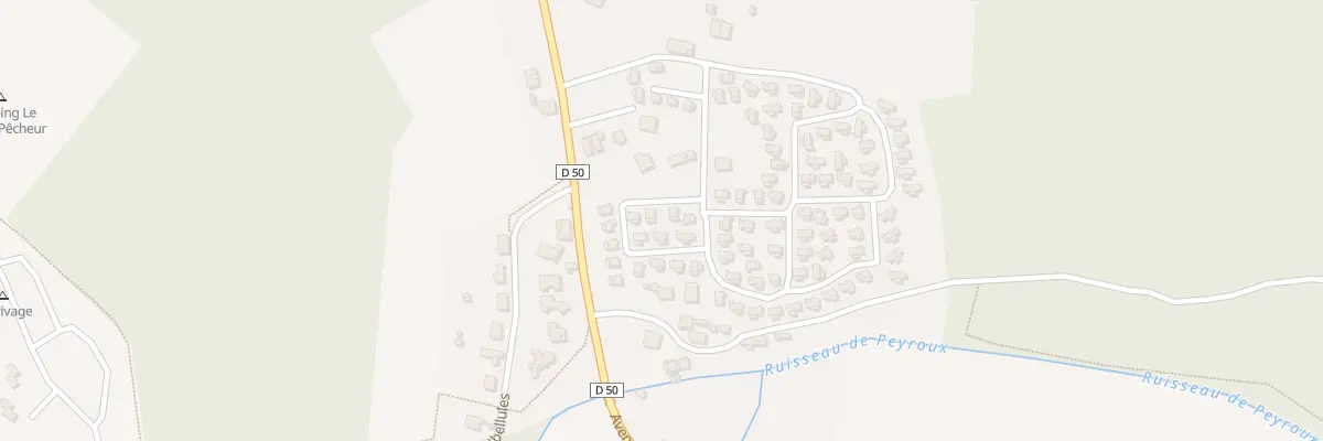 Plan du 9430F Rte de Soustons à Azur