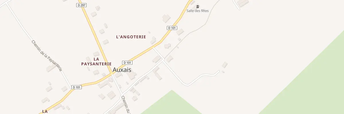 Plan du 5313 Le Canal à Auxais