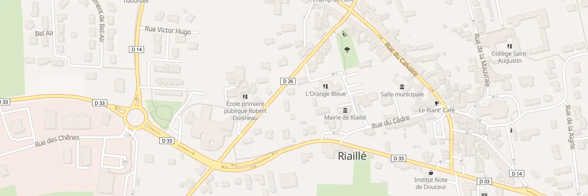 Plan du 137 Rue des Rochettes à Riaillé