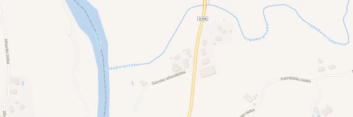 Plan du 5121B Gahardou Sud à Ossès