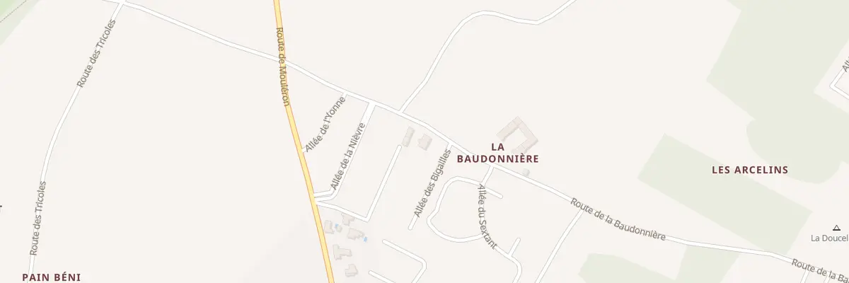 Plan du 57 Rte de la Baudonnière à Saint-Pierre-d’Oléron