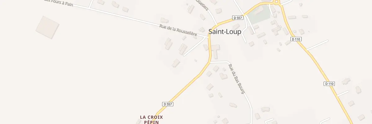 Plan du 14 Rue de l’Abbé Bécherel à Saint-Loup