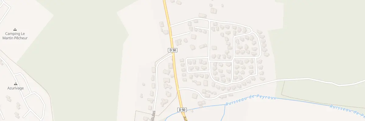 Plan du 9413 Rte de Soustons à Azur