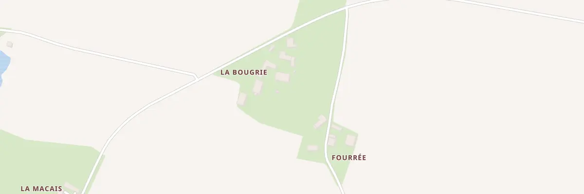 Plan du 5008 La Bougrie à Champeaux