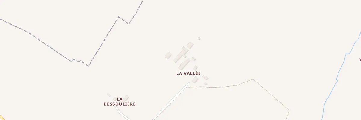 Plan du 455 Che de la Vallée à Hauteville-la-Guichard