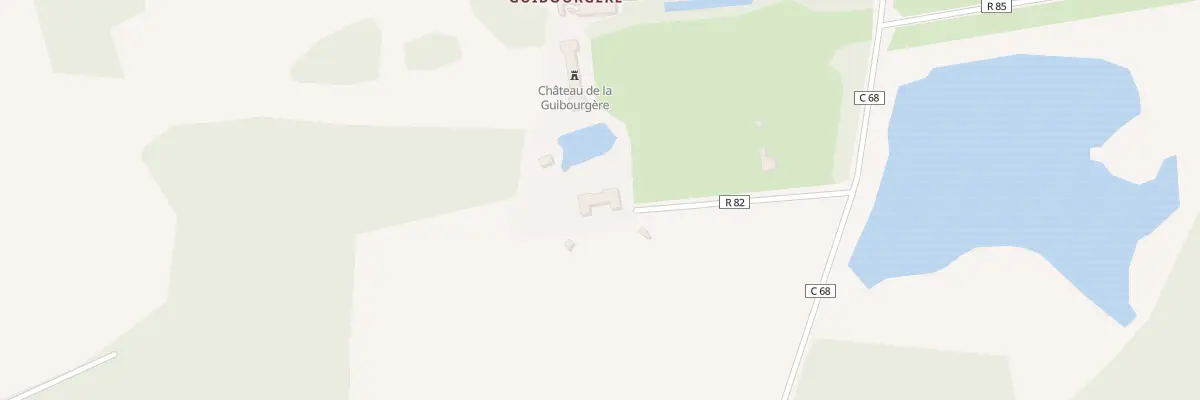 Plan du 320 La Guibourgère à Teillé