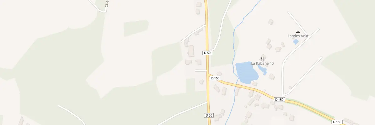 Plan du 598 Rue Bel Air à Azur