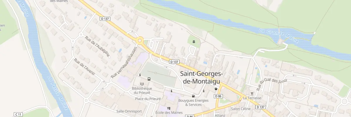 Plan du 39 Rue des maines à Montaigu-Vendée