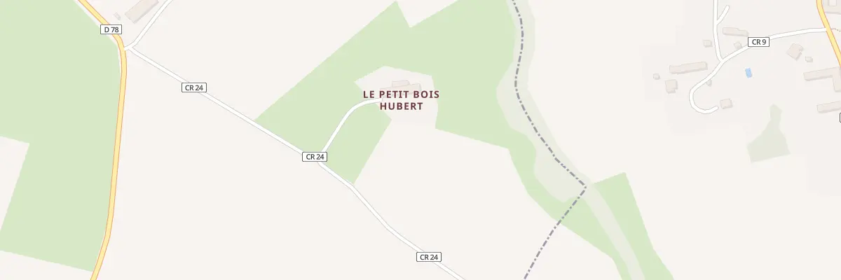 Plan du 5787 Petit Bois Hubert à Montjoie-Saint-Martin