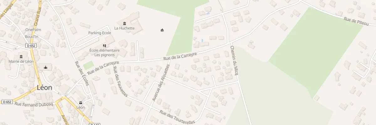 Plan du 270 Rue de la Carreyre à Léon