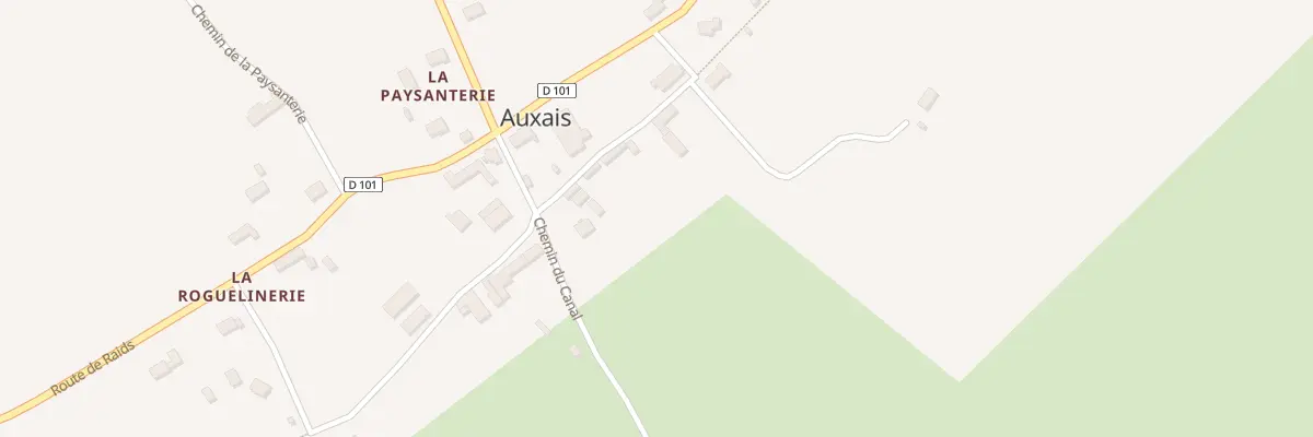 Plan du 5012 Village du Canal à Auxais
