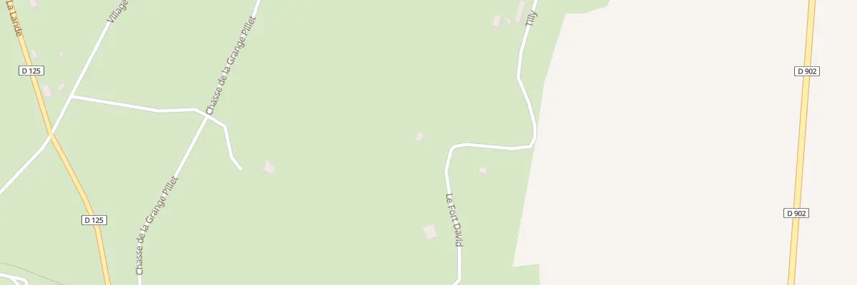 Plan du 2 Le Fort David à La Pernelle