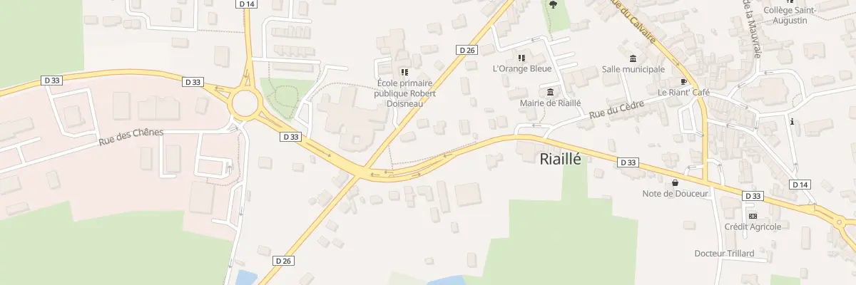 Plan du 235 Rue des Rochettes à Riaillé