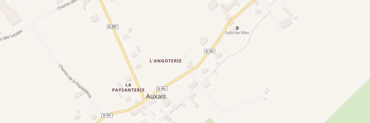 Plan du 5009 Le Canal à Auxais