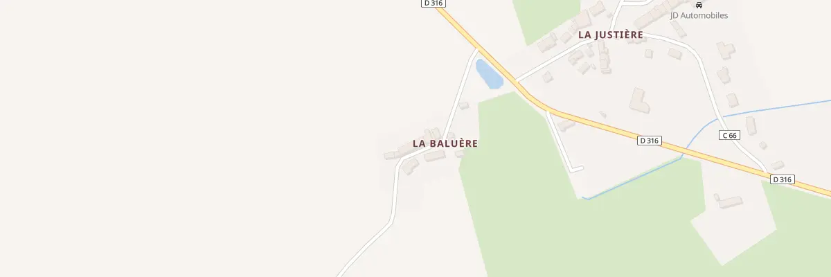 Plan du 34 La Baluère à Teillé