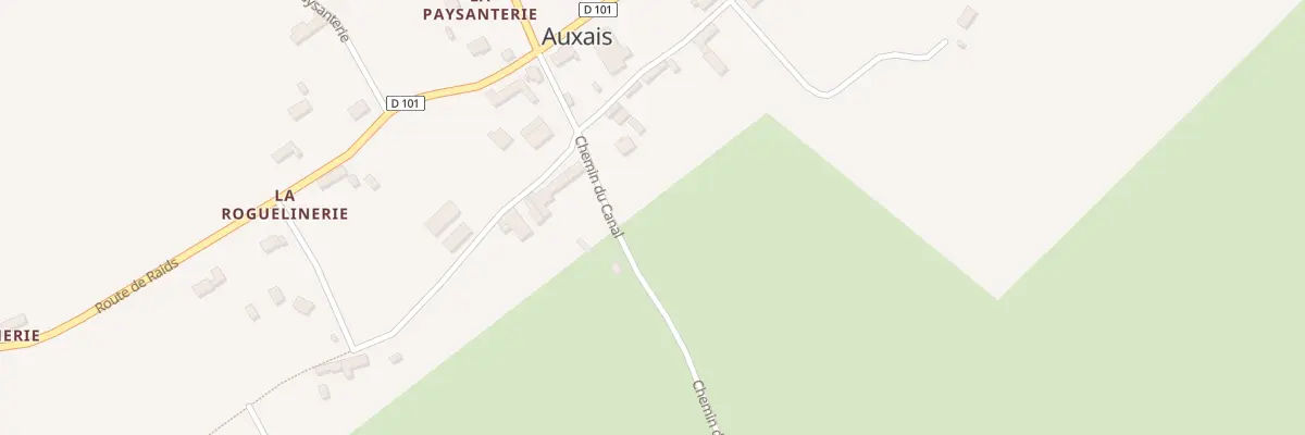 Plan du 5321 Le Canal à Auxais