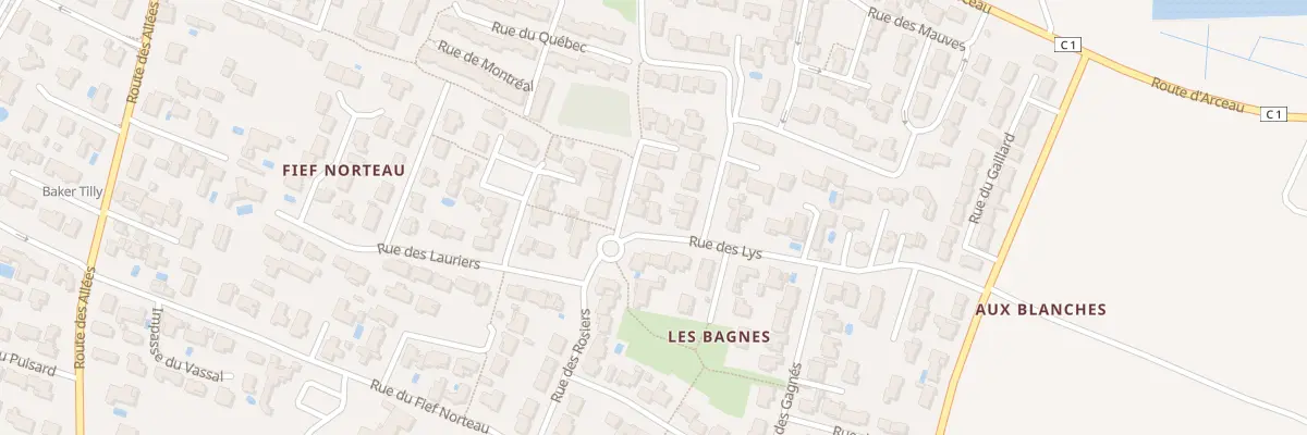 Plan du 1 Rue des Lys à Saint-Pierre-d’Oléron
