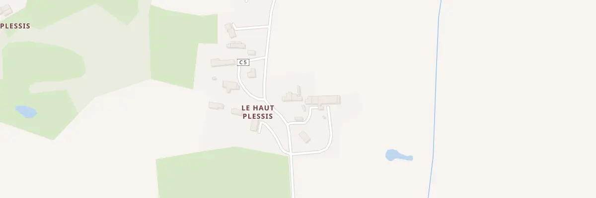 Plan du 5142 Le Haut Plessis à Villepot