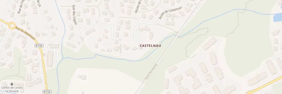 Plan du 3 All des Coulemelles à Saint-Vincent-de-Tyrosse