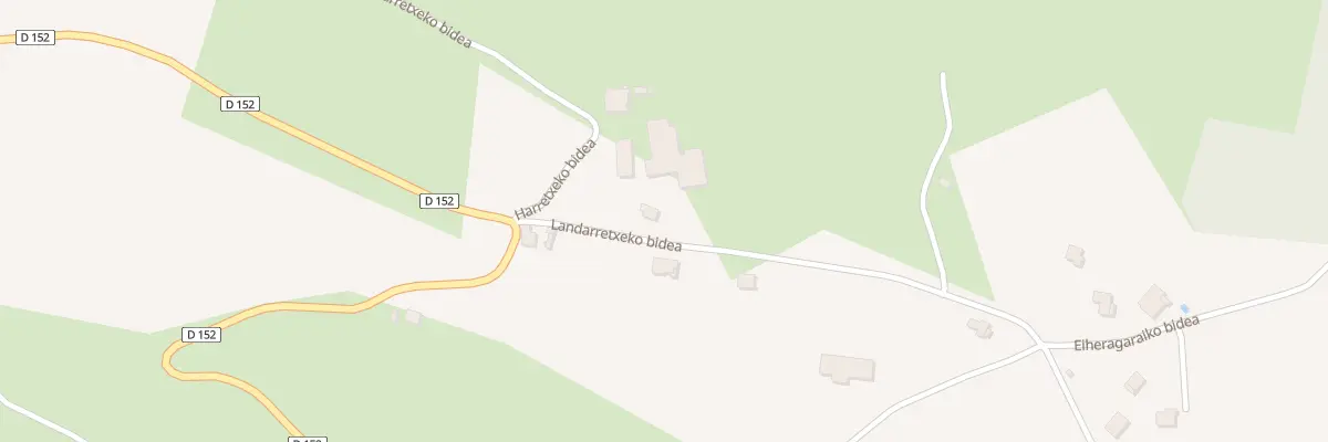 Plan du 95 Landarretxeko bidea à Mendionde