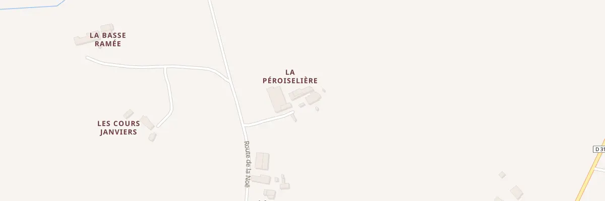 Plan du 5030 La Peroiseliere à Visseiche