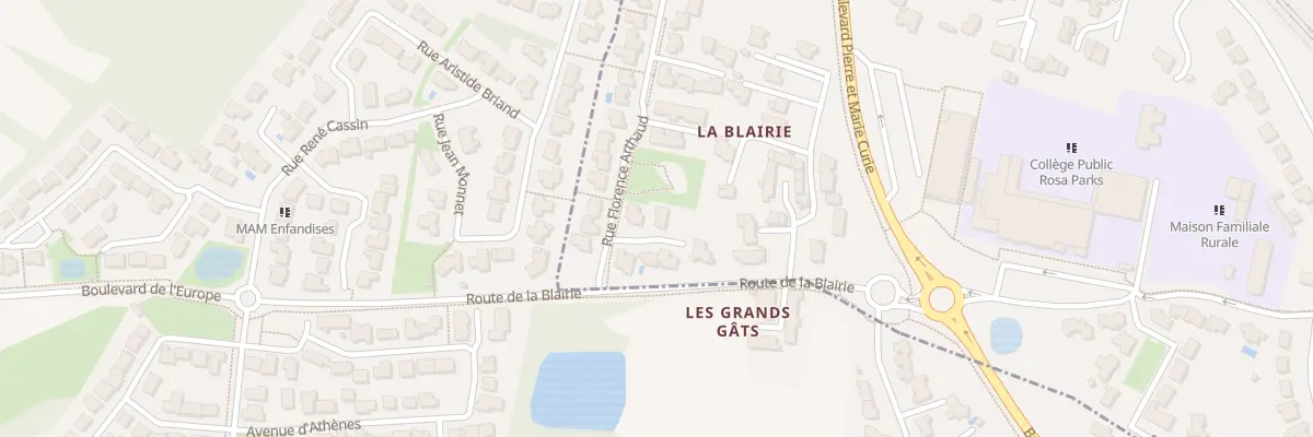 Plan du 4 Rue Camille Muffat à Clisson