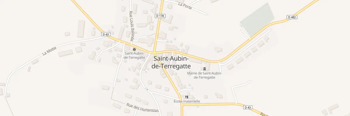 Plan du 6 Imp de la Poste à Saint-Aubin-de-Terregatte