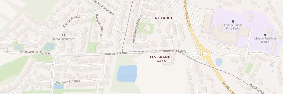 Plan du 3 Rue Camille Muffat à Clisson