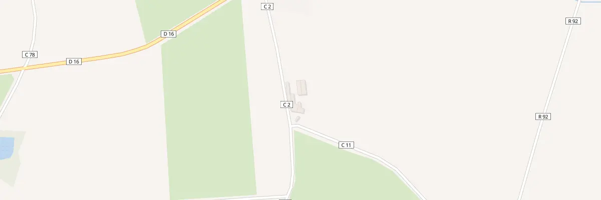 Plan du 121 La Croix à Teillé