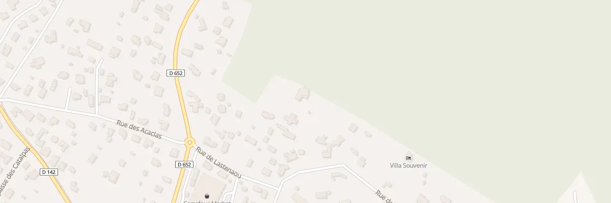 Plan du 65 Rue de Pitéou à Léon