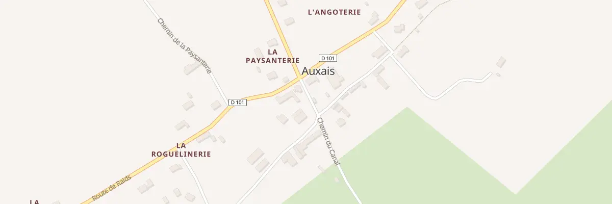 Plan du 5048 Le Canal à Auxais